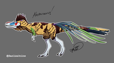2021. Licensable. Alectrosaurus.