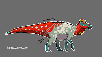 2021. Licensable. Edmontosaurus.